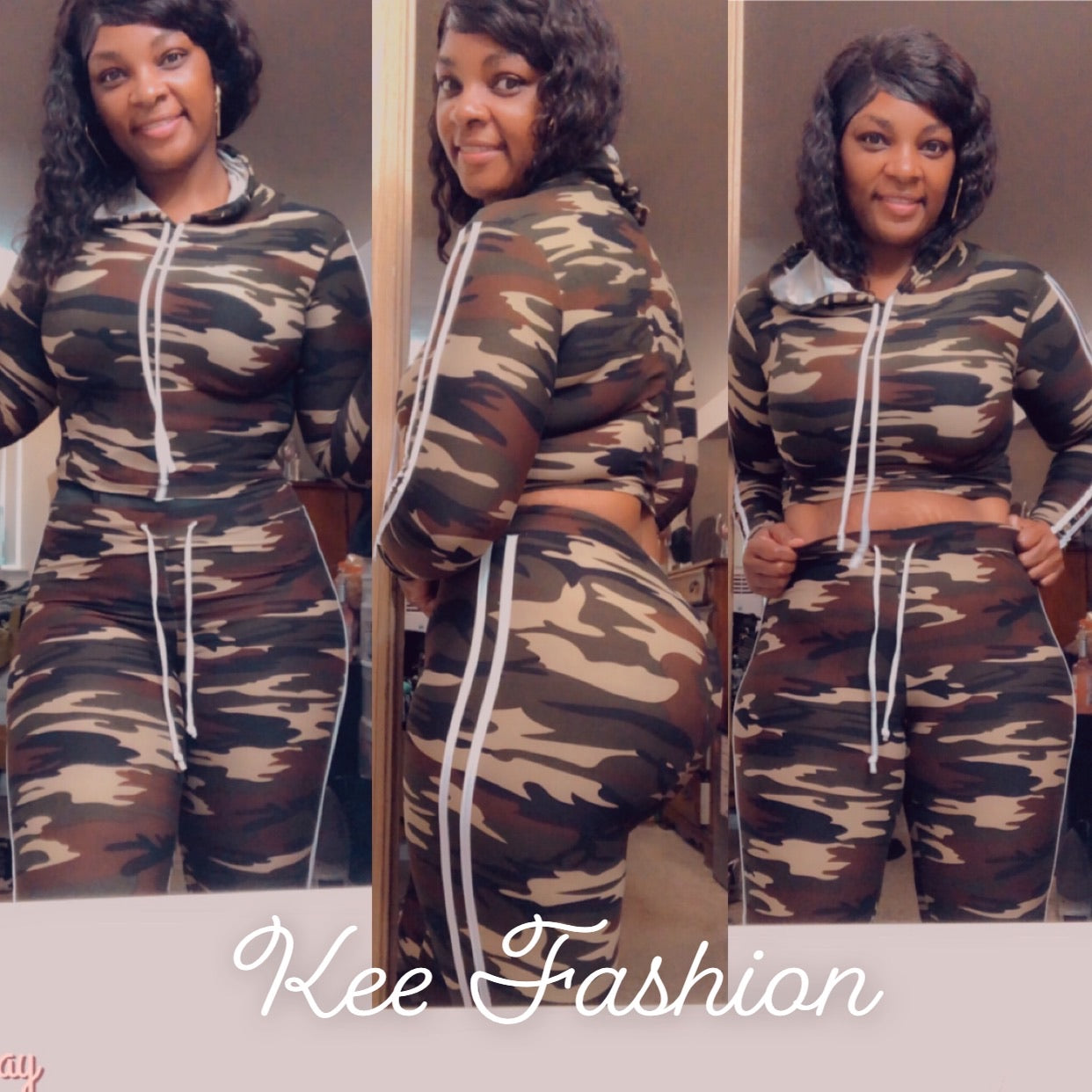 Camouflage Two Piece Set